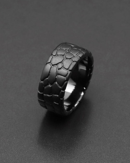 IVXLCDM ×wjk  croco pattern middle ring