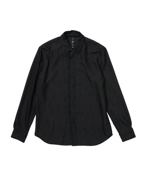 fly front shirt